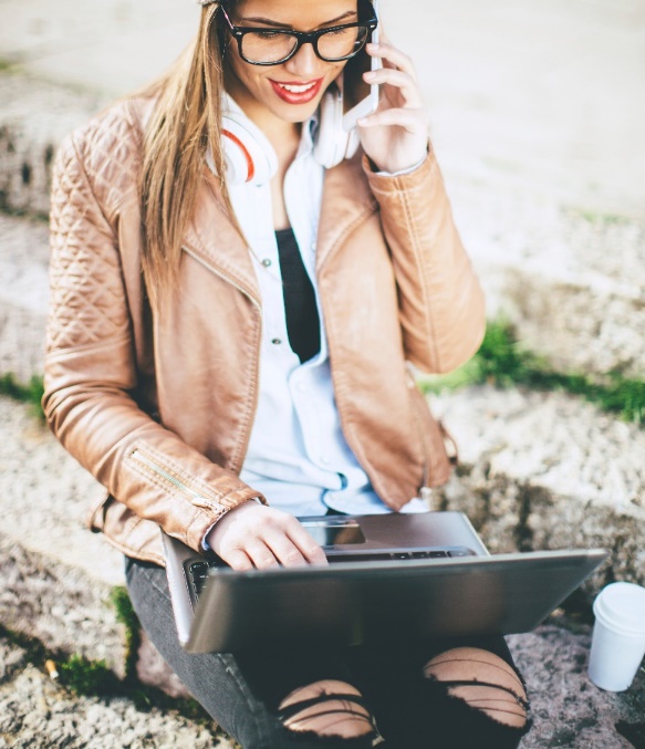 young-woman-on-phone